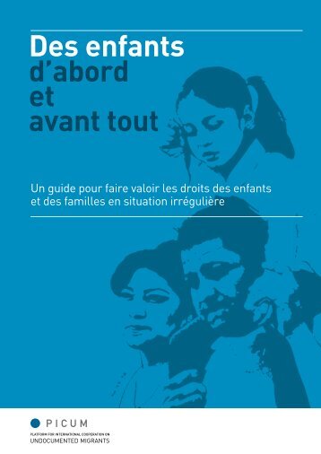 Des enfants d'abord et avant tout - PICUM