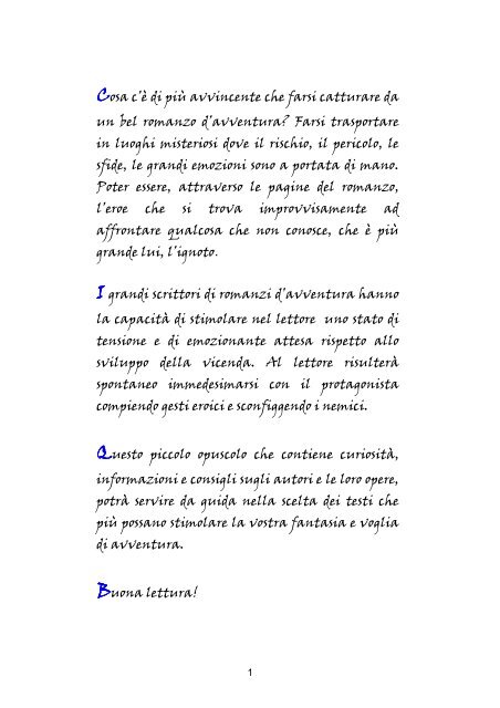 Destinazione avventura.pdf - Circolo Culturale Don Bosco