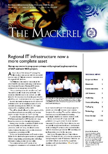 The Mackerel - Oct 2005 Download PDF - Jebsen & Jessen (SEA)