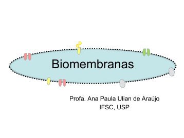 Biomembranas - LaboratÃ³rio de Biologia - IFSC - USP