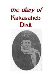 Kakasaheb Dixit Diary