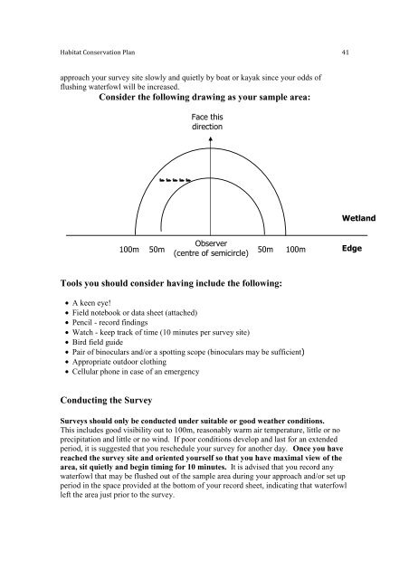 Habitat Conservation Plan Habitat Conservation Plan for the Town ...