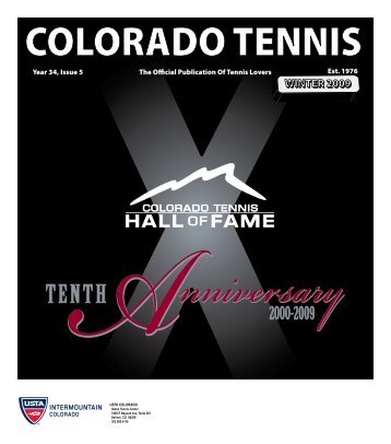 WINTER 2009 - the Colorado Tennis Association