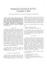 IntegraciÃ³n Curricular de las TICs: Conceptos e Ideas