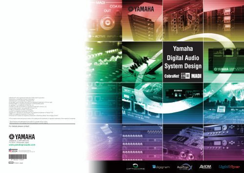 Yamaha Digital Audio System Design Guide 8.42MB
