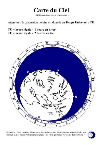 Carte du Ciel - Ig45.fr