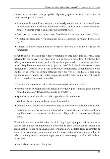 Espectro Autista: definición, evaluación e intervención educativa