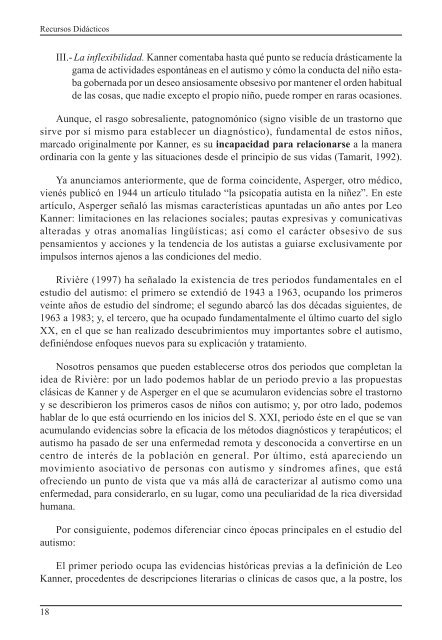 Espectro Autista: definición, evaluación e intervención educativa