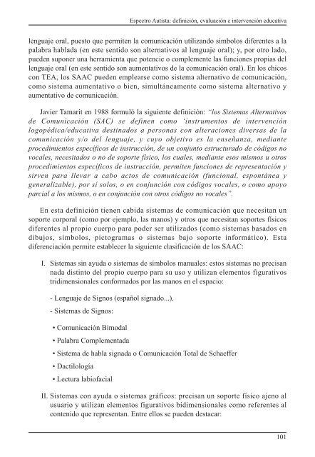 Espectro Autista: definición, evaluación e intervención educativa