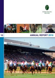 10 ANNUAL REPORT 2010 - Horse Racing Ireland