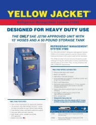 Yellow Jacket 37830 Automatic RMS with 10′ Hose 3 CFM Vacuum Pump and Integrated Printer Yellow Jacket 37830 Automatic RMS with 10′ Hose 3 CFM Vacuum Pump and Integrated Printer