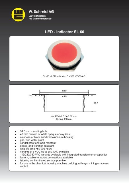 PDF-Datasheet LED