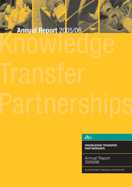 Annual Report - Knowledge Transfer Partnerships