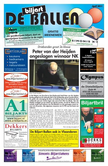 Biljartbril - De Biljart Ballen