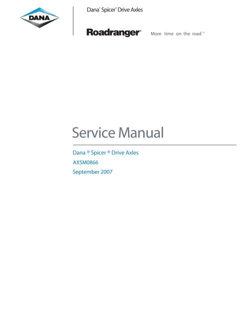 Service Manual - The Expert - Dana Holding Corporation Product ...