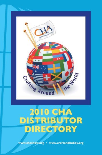 2010 cha distributor directory - Craft and Hobby Association