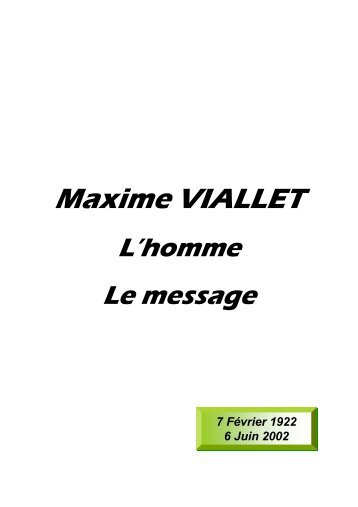 Maxime VIALLET - Chambres d'Agriculture de RhÃ´ne-Alpes