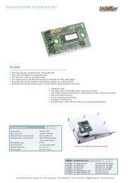 Tastaturcontroller für USB und PS/2 - Wirth Elektronik GmbH