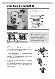 PDF Instruction Small Knife Holder SVM-00 - Tormek
