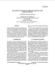 Evaluation of learning in computer based education using log ...