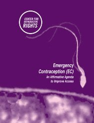 General Information (PDF, 0.5 MB) - Center for Reproductive Rights