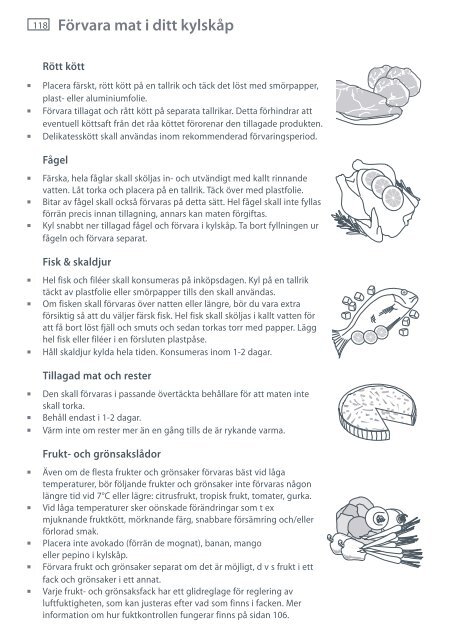 Installationsanvisninger - Fisher & Paykel