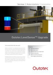 OutotecLevelSense TM Upgrade