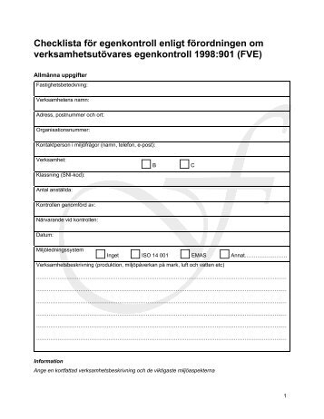 Checklista fÃ¶r egenkontroll (pdf 252 Kb, nytt fÃ¶nster) - Habo kommun