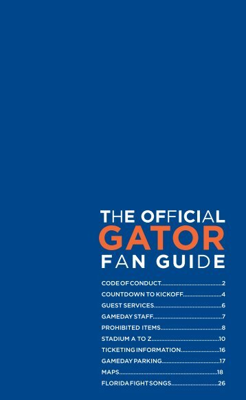 Stadium Guide - GatorZone.com