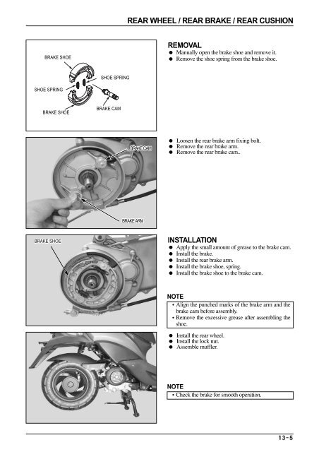 Daelim S4 50cc Service Manual - Mojo