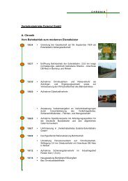 Verkehrsbetriebe Extertal GmbH A. Chronik Vom Bahnbetrieb zum ...