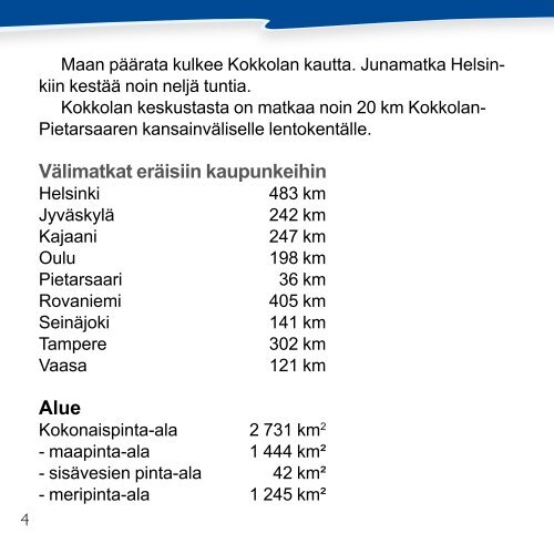 Taskutietoa Kokkolasta 2013