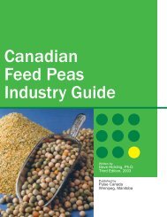 Canadian Feed Peas Industry Guide - Pulse Canada