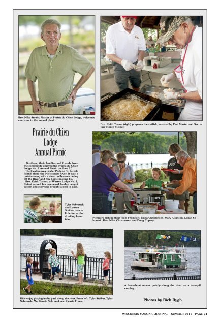 Masonic Journal - Freemasons of Wisconsin