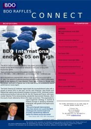 BDO Newsletter nov 2005 - BDO Raffles