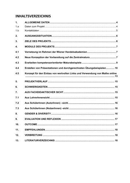 Endbericht - International Business College Hetzendorf