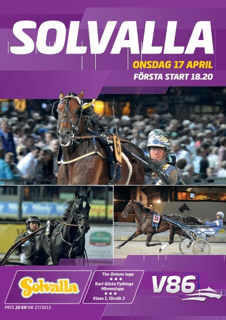 ONSDAG 17 APRIL - Solvalla