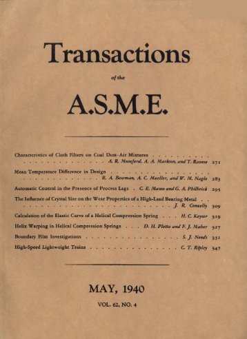 Transactions A.S.M.E.