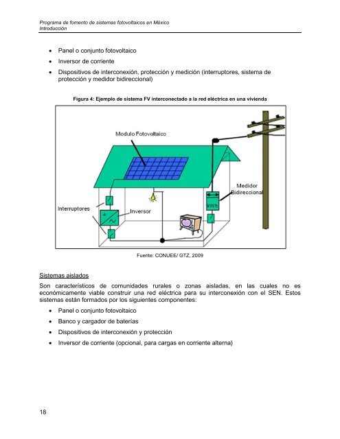 Programa de Fomento de Sistemas Fotovoltaicos en MÃ©xico