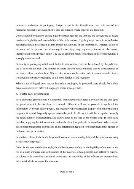 The GCC Guidance for Presenting the SPC, PIL and Labeling ...