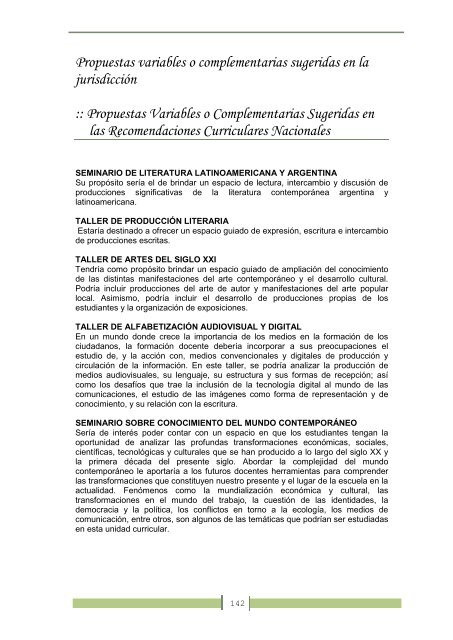 Gobierno de la Provincia de Corrientes Ministerio de EducaciÃ³n y ...