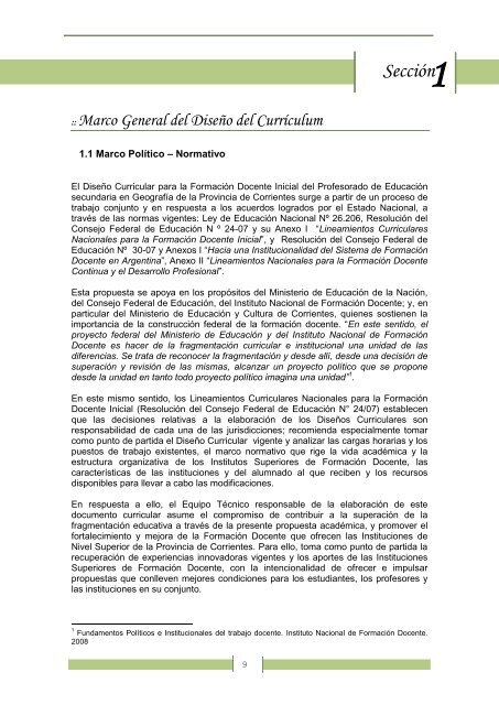 Gobierno de la Provincia de Corrientes Ministerio de EducaciÃ³n y ...