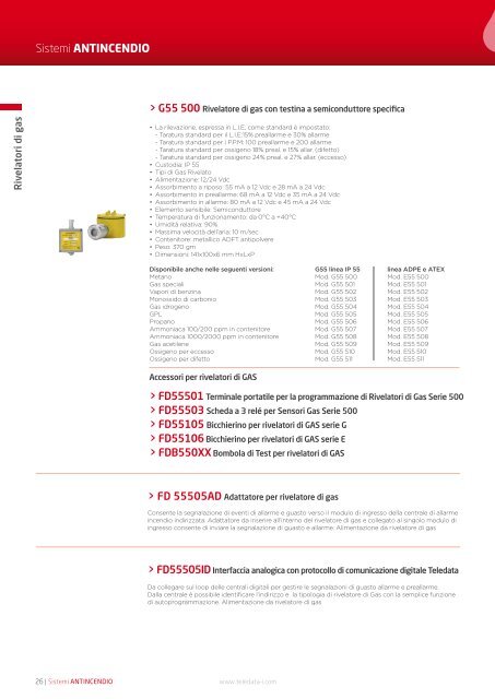 clicca per scaricare il Catalogo - Teledata