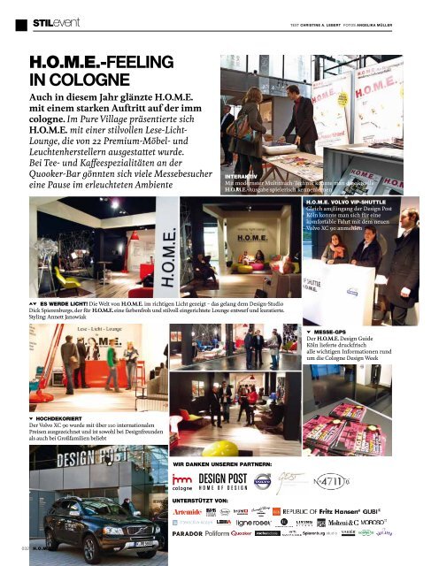 DIE COLOGNE DESIGN NIGHT 2012