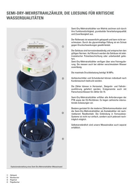 semi-dry-mehrstrahlzähler, die loesung für kritische ... - Wehrle