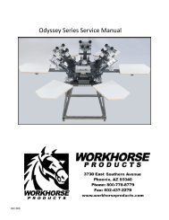 Odyssey Series Service Manual - Workhorse Products Support Site