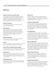 Degree Planning Guide Glossary - SUNY Empire State College