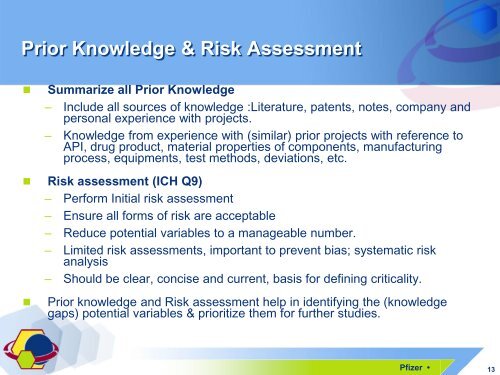 Criticality Assessment- Identification of Critical Quality Attributes ...