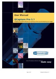 QCapture-Pro Manual - QImaging