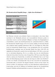 Die Demokratische Republik Kongo